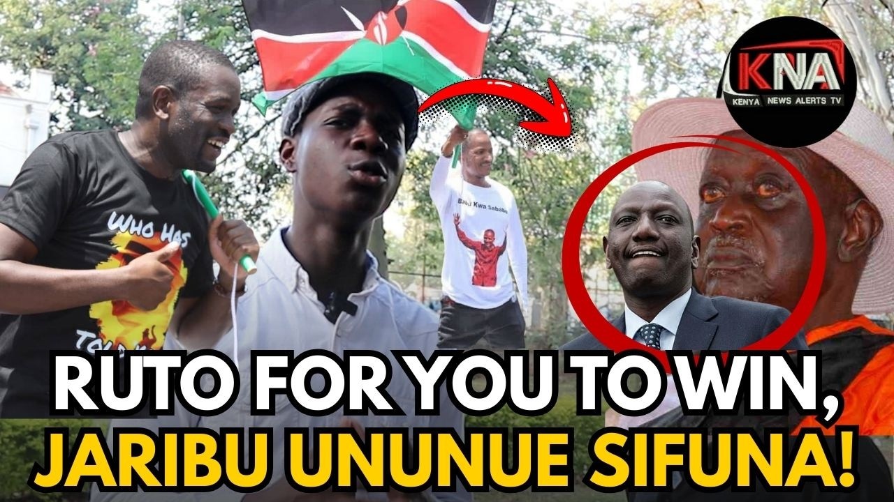 BABU OWINO AND SIFUNA ARE THE REAL REFUGE KENYA WILL EVER HAVE. 'OBURU MWENYEWE HAJUI ANACHOTAKA.'