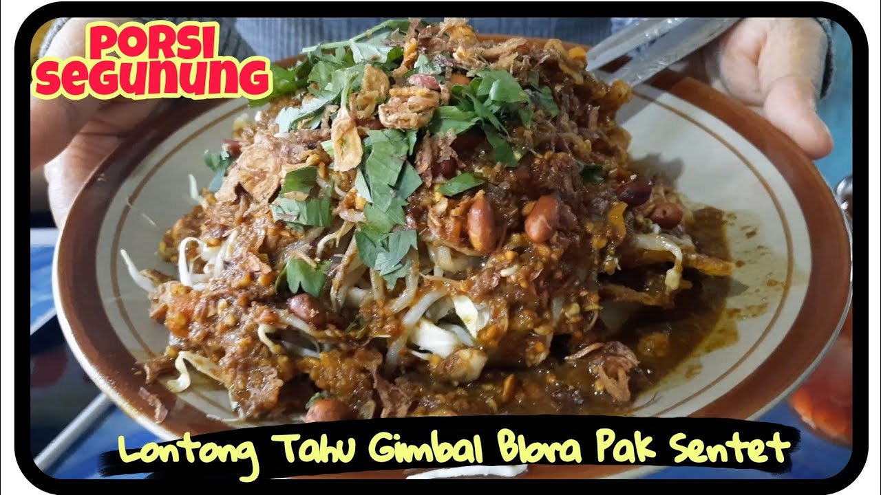 TAHU GIMBAL BLORA PAK SENTET. PORSI SEGUNUNG, JUALAN SEJAK 1989