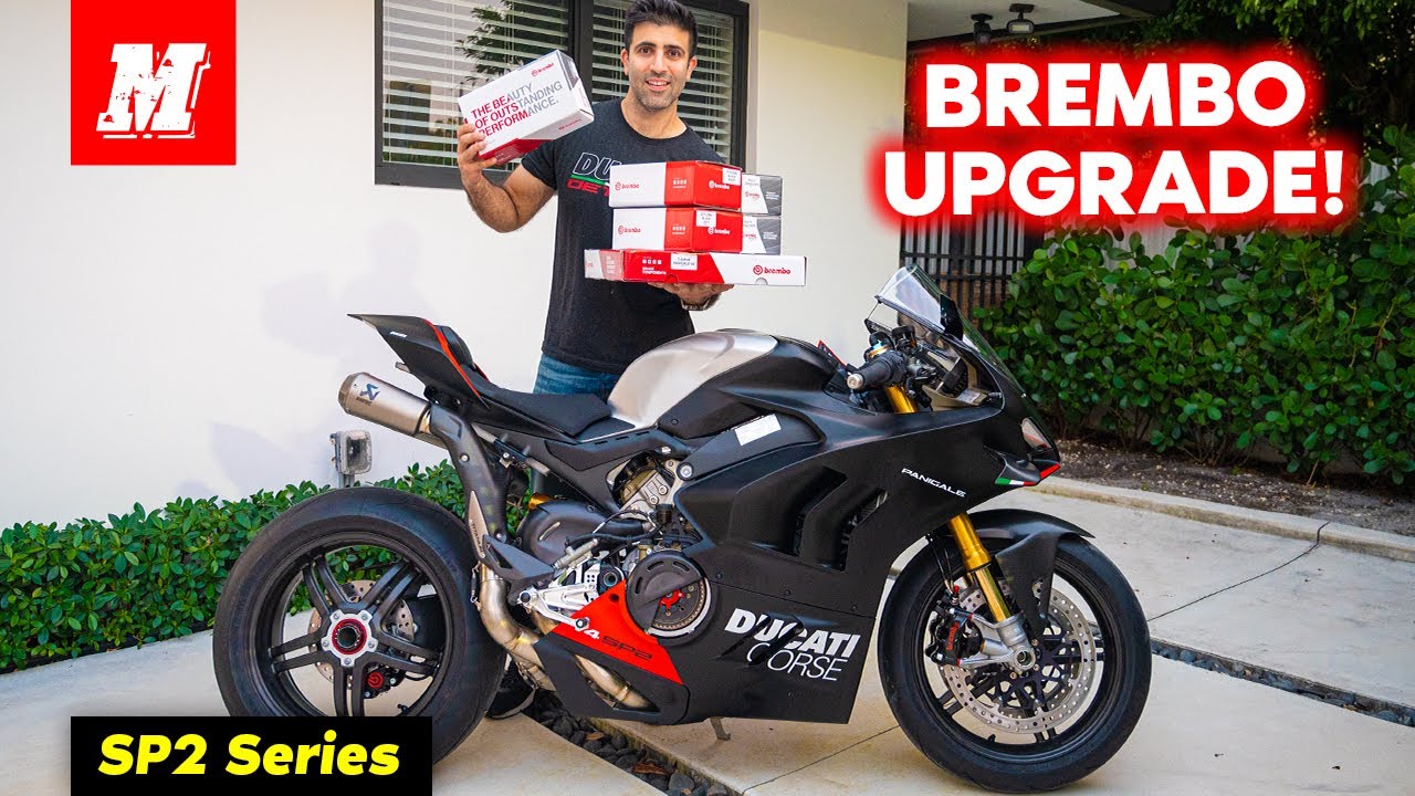 Ducati Panigale V4 SP2 получает обновления Brembo! | Серия SP2, часть 5 | Motomillion