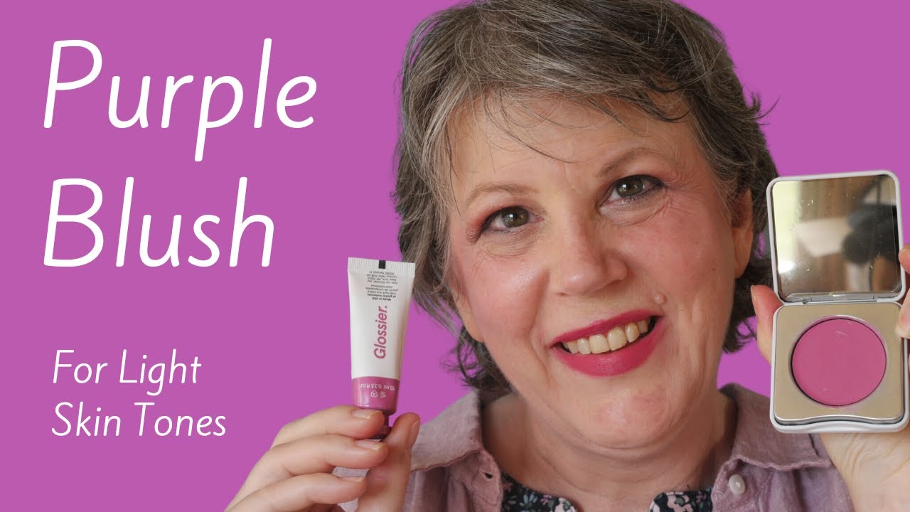 Does Purple Blush Work On My Light Skin? - Glossier Cloud Paint - Honest Blush