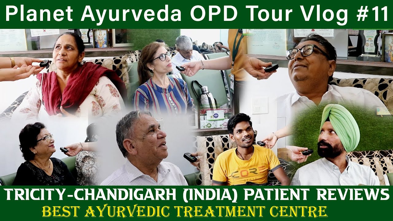 Best Ayurvedic Treatment Centre at Tricity Chandigarh | Planet Ayurveda OPD Vlog 11- Patient Reviews