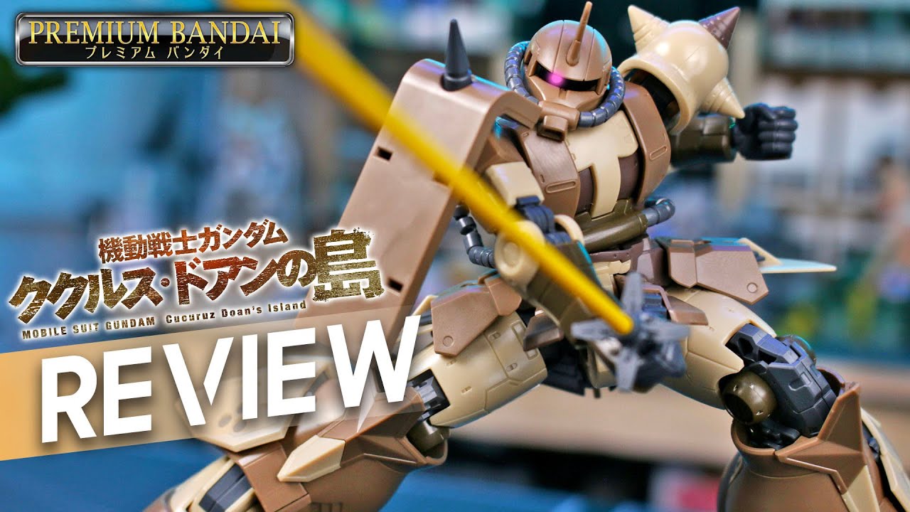 P-Bandai HG Zaku High Mobility Surface Type [Egba] - Gundam Cucuruz Doan's Island UNBOXING & Review!