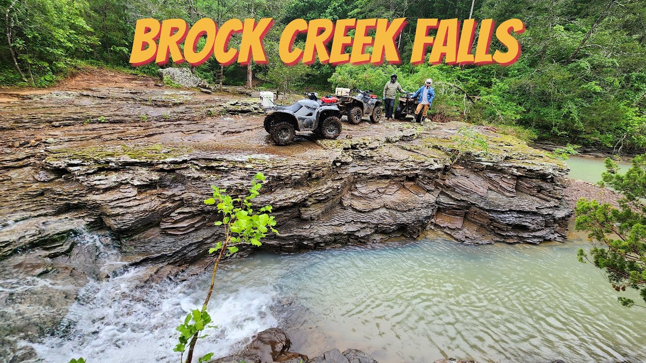 Trail To Brock Creek Falls - Yamaha Kodiak, Kawasaki Brute Force, CanAm Outlander 850