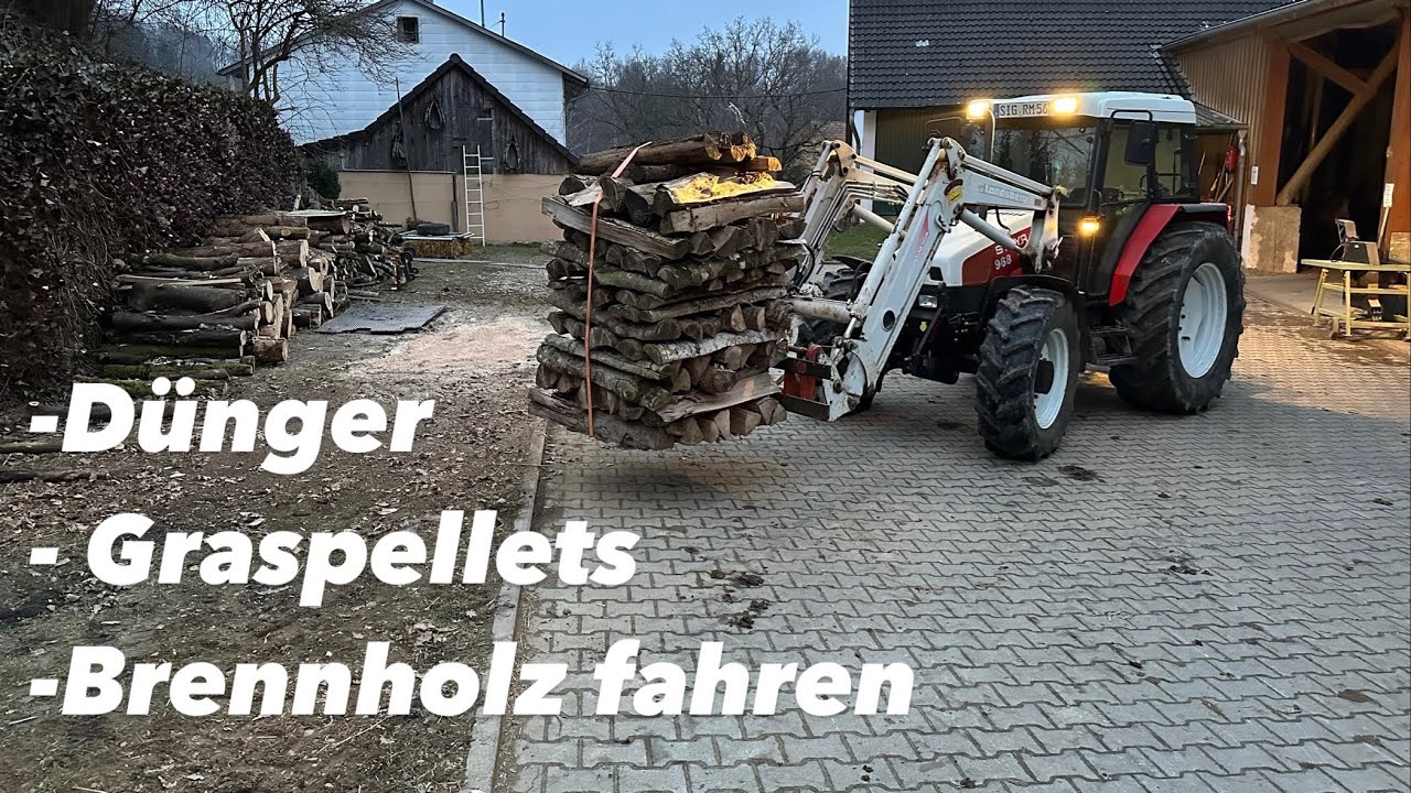 Mein Lieblings Sport ist Holztransport!