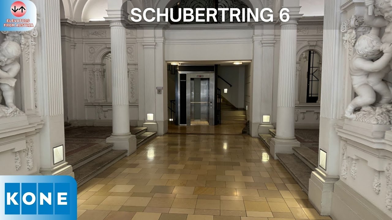 2002 Kone Monospace MRL traction elevator@Schubertring 6, Vienna, Austria