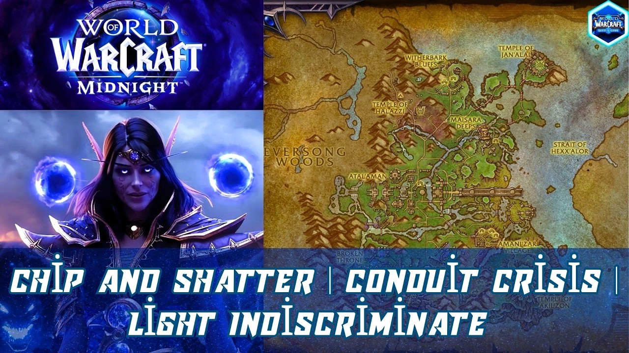 Chip and Shatter | Conduit Crisis | Light Indiscriminate | Slay Twilight's Blade at Broken Throne