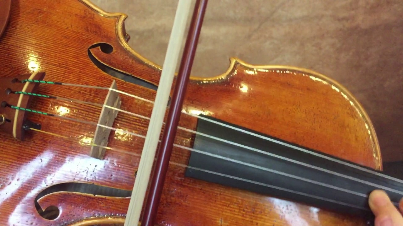 Ifstrings master build Guarneri 1741 