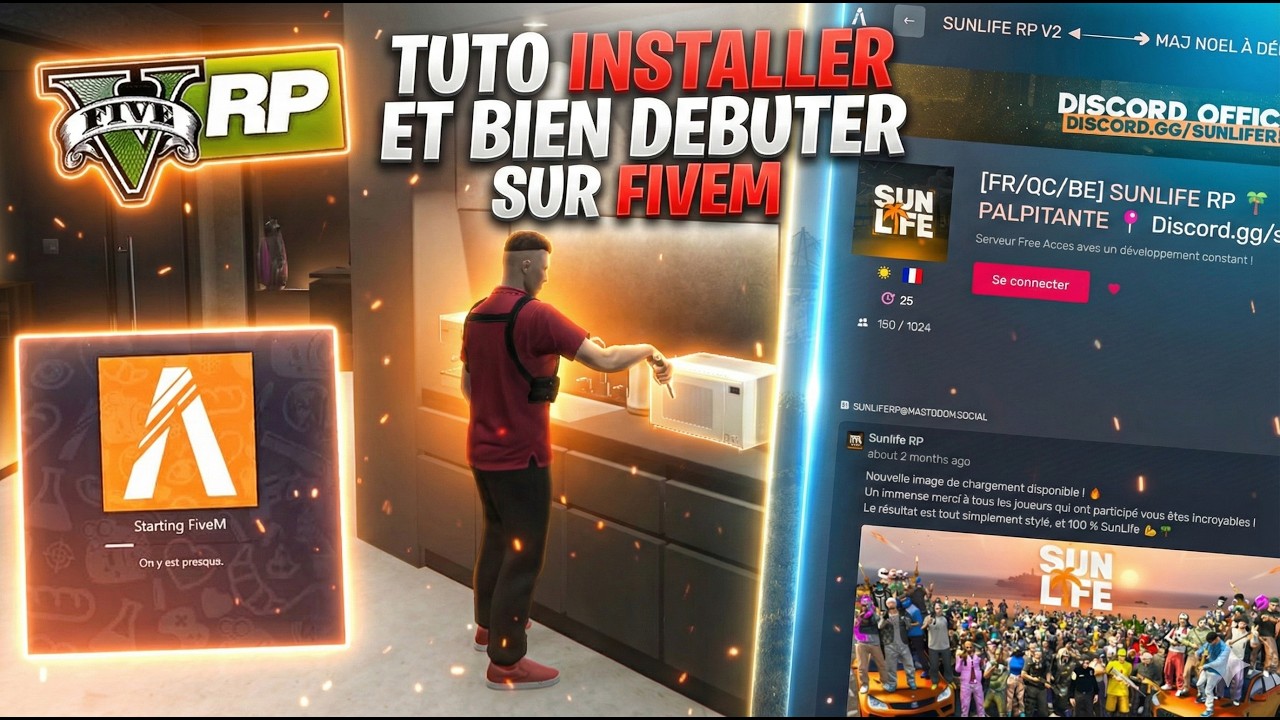 TUTO ULTIME COMMENT BIEN DEBUTER SON ROLEPLAY sur Gta5 RP FiveM 2025
