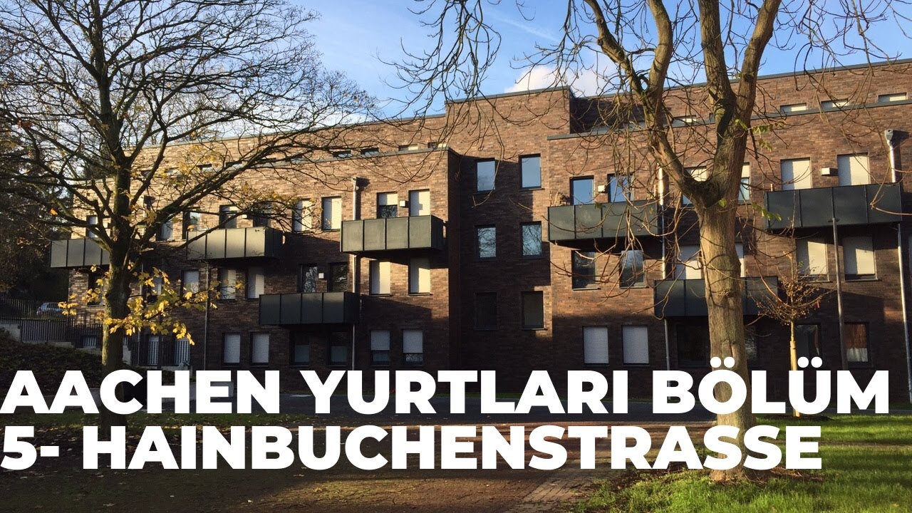 Aachen Yurtları Bölüm 5- Yüksek Standartlar, Düşük Fiyatlar: Hainbuchenstrasse Yurtlarıyla Tanışın!