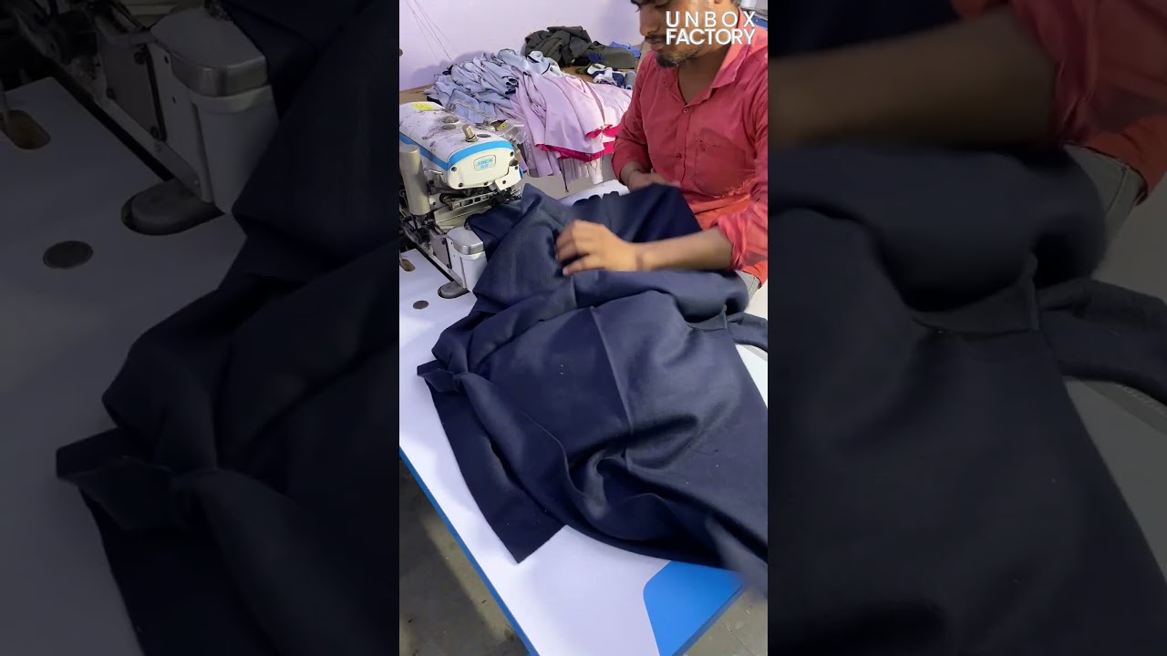 Process of T-Shirt Making Inside the Factory 
