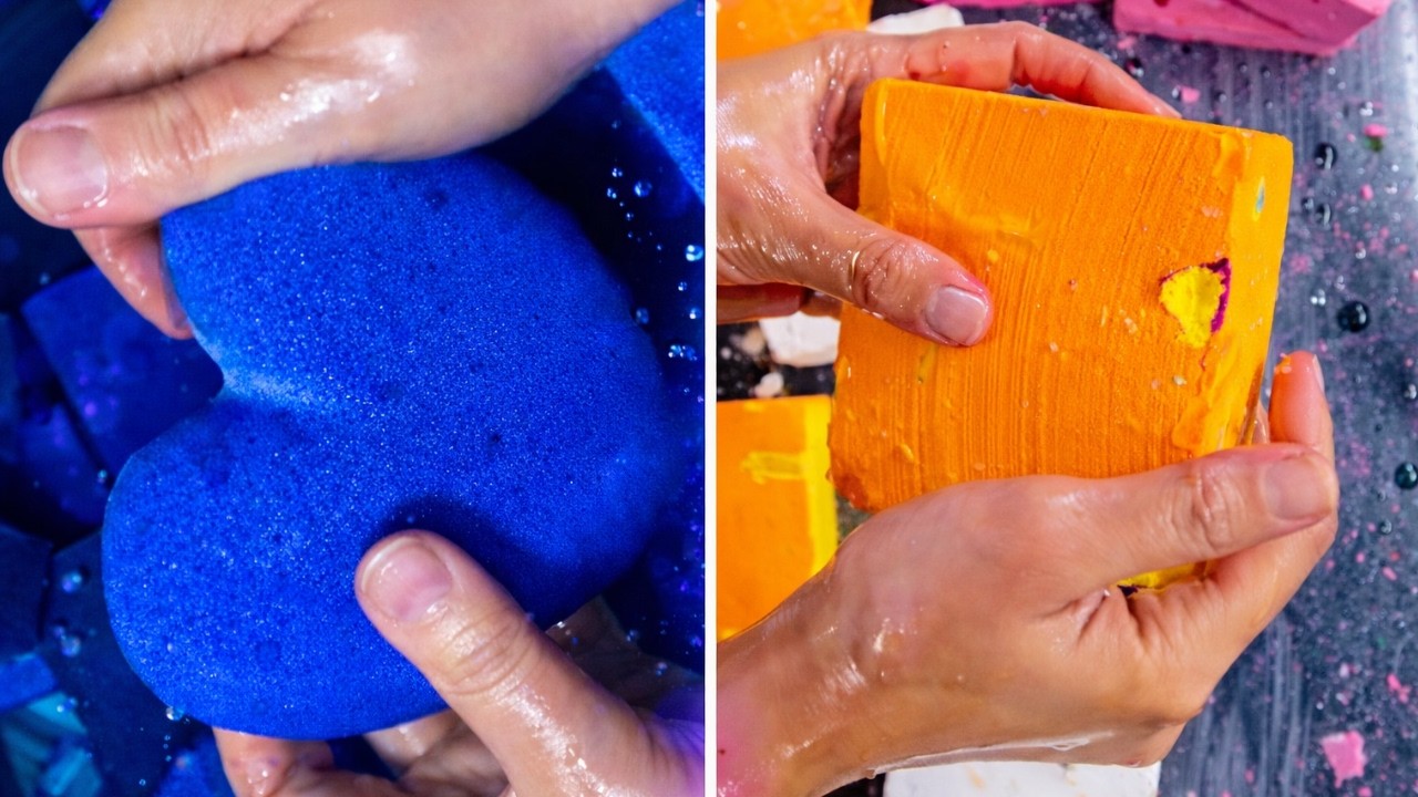 Deeply Soothing Gym Chalk Crushing ASMR 💜