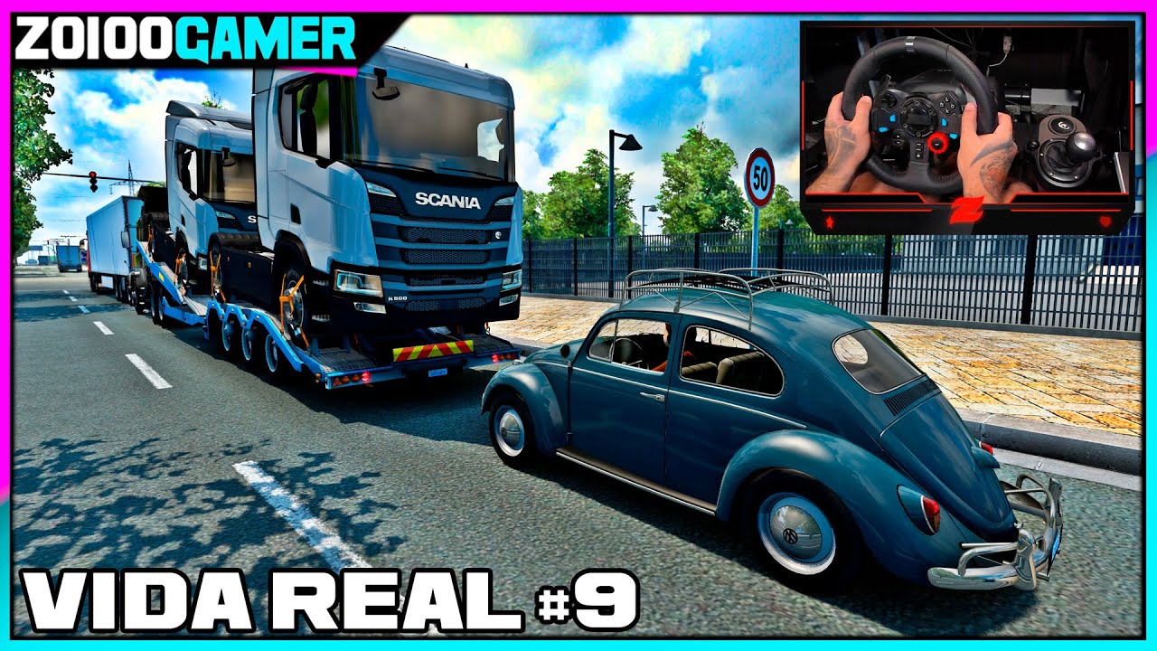 VIDA REAL #9 - ESTRADA DA MORTE COM TRÂNSITO BRASILEIRO - EURO TRUCK SIMULATOR 2