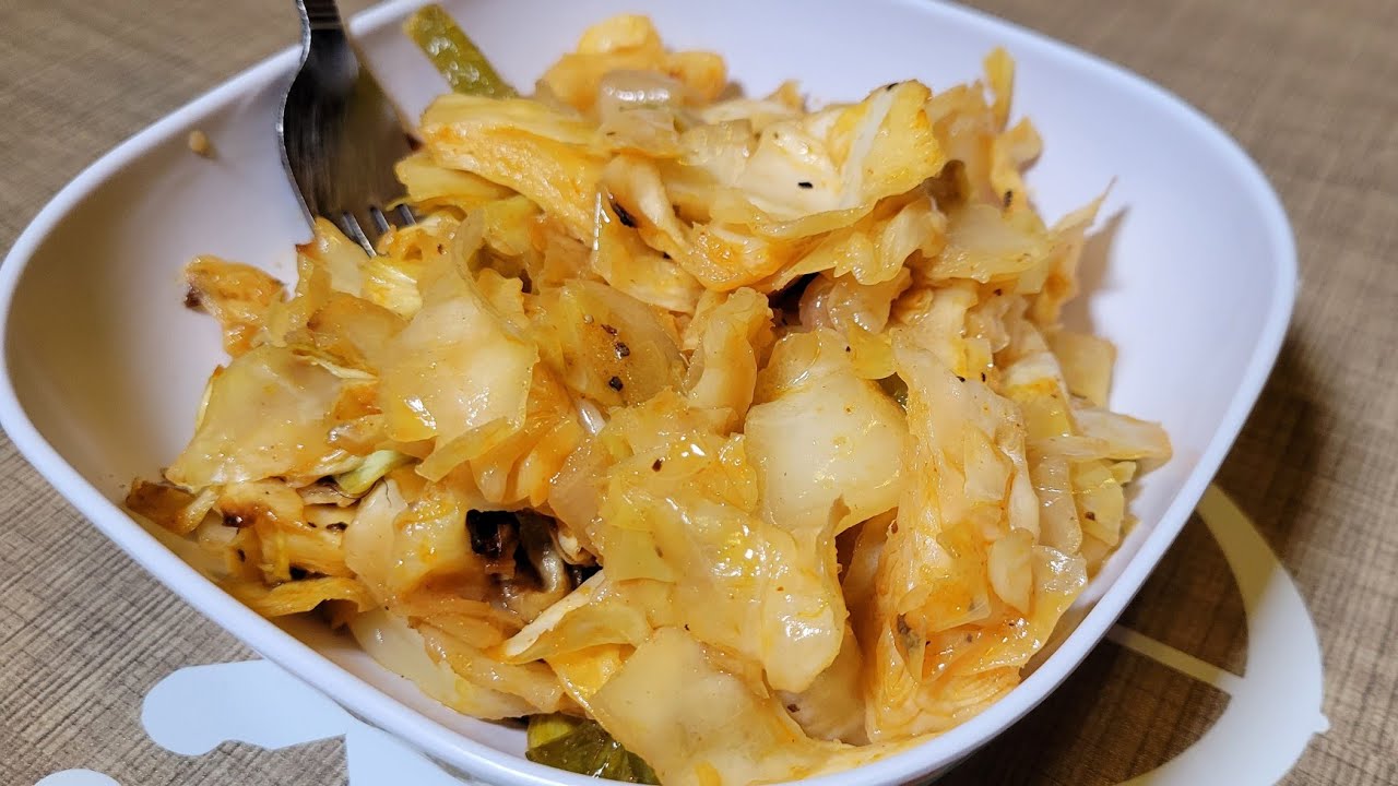 Delicious and Healthy Oven Roasted Cabbage. #Lowcarb