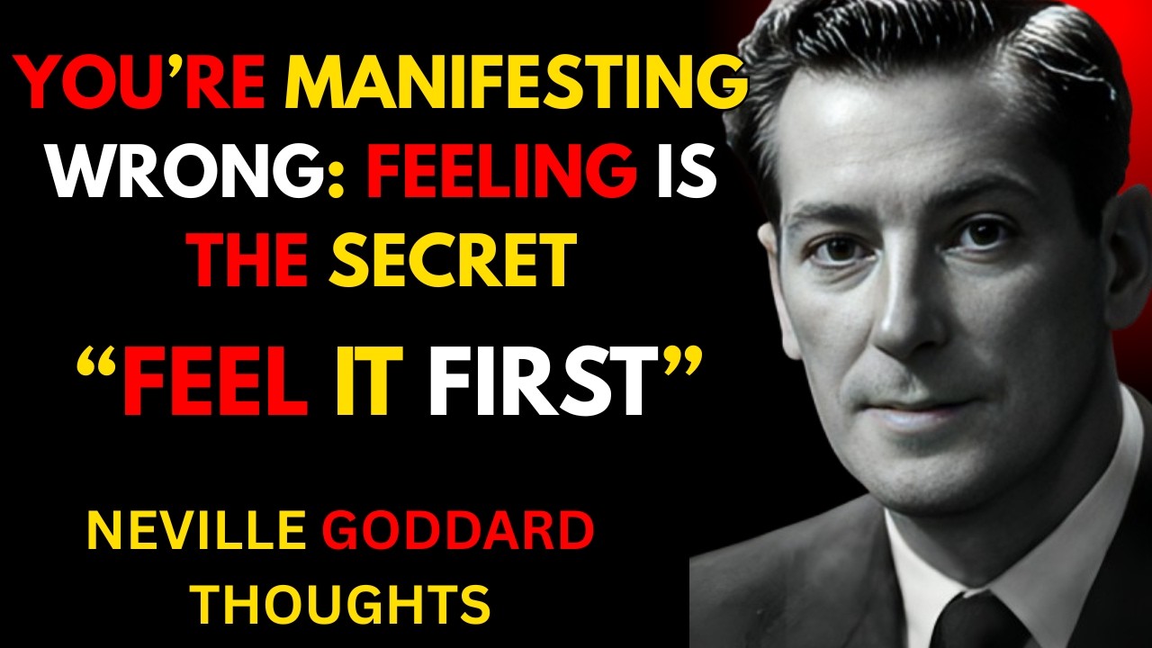 You’re Manifesting Wrong: Feeling Is The Secret || Neville Goddard Motivation