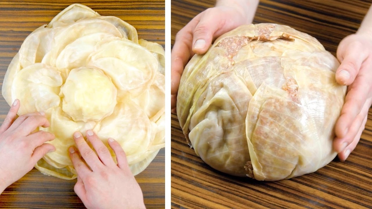 Turn A Frozen Head Of Cabbage Into An Awesome Meal!