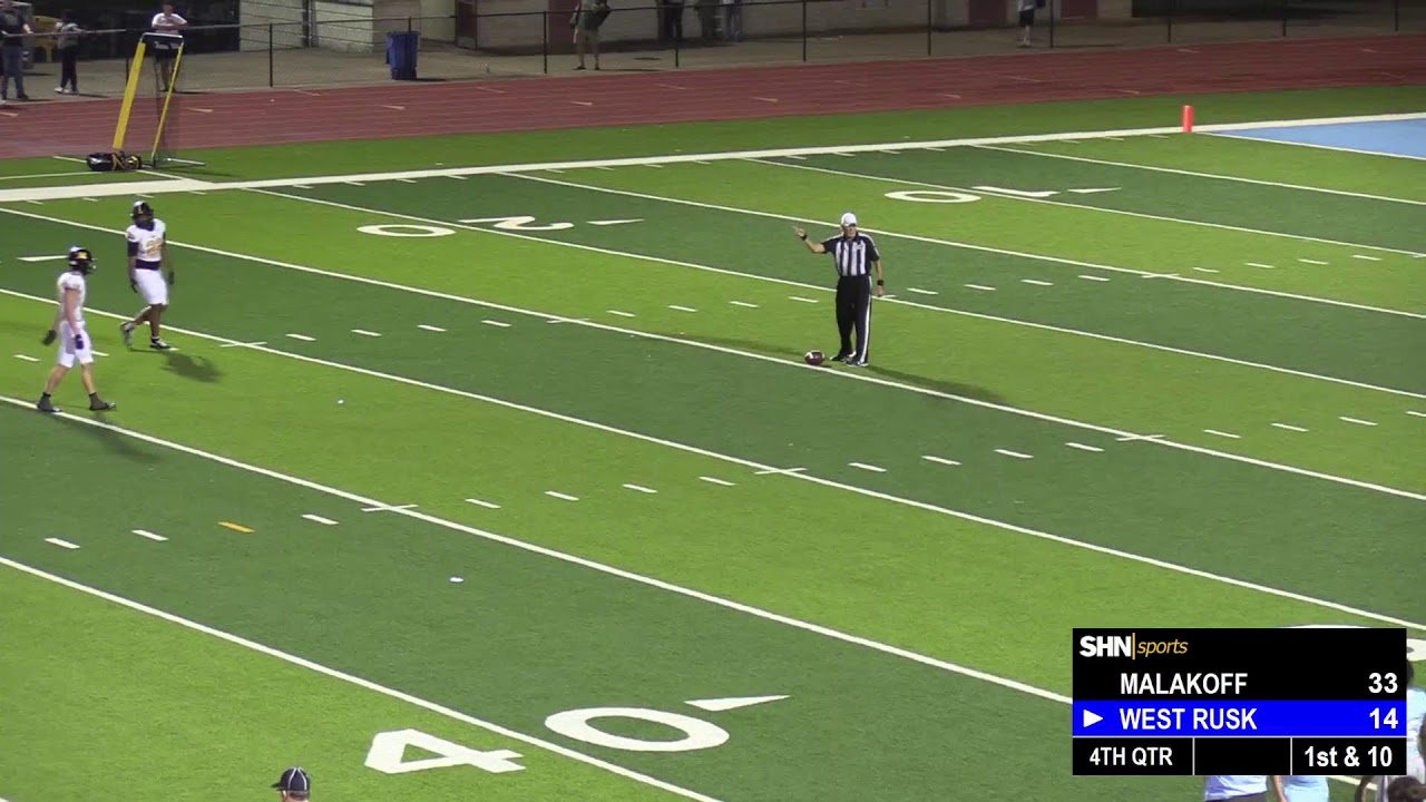 High School Football - Malakoff Tigers vs  West Rusk Raiders - 8/29/2025