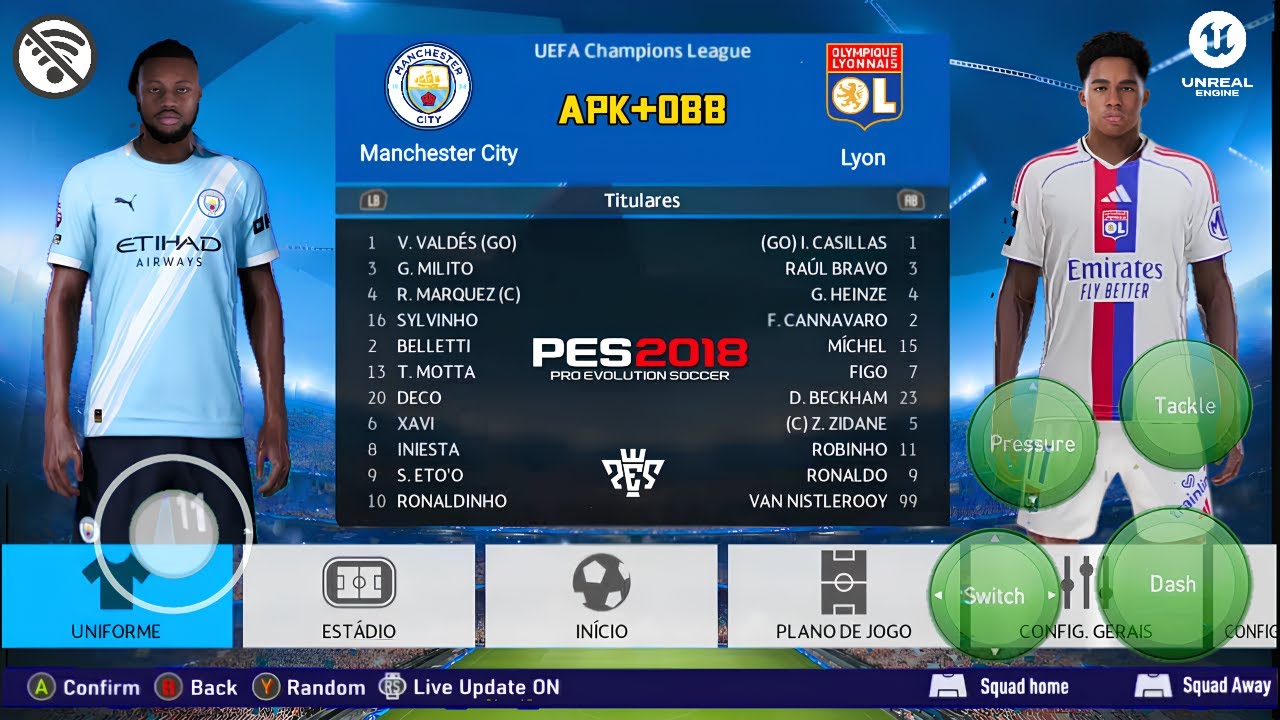 PES 2018 MOBILE MOD 2026 OFFLINE ANDROID PS5 ГРАФИКА / ТРАНСФЕРЫ И ФОРМЫ ЛИГИ MASTER LEAGUE 25-26