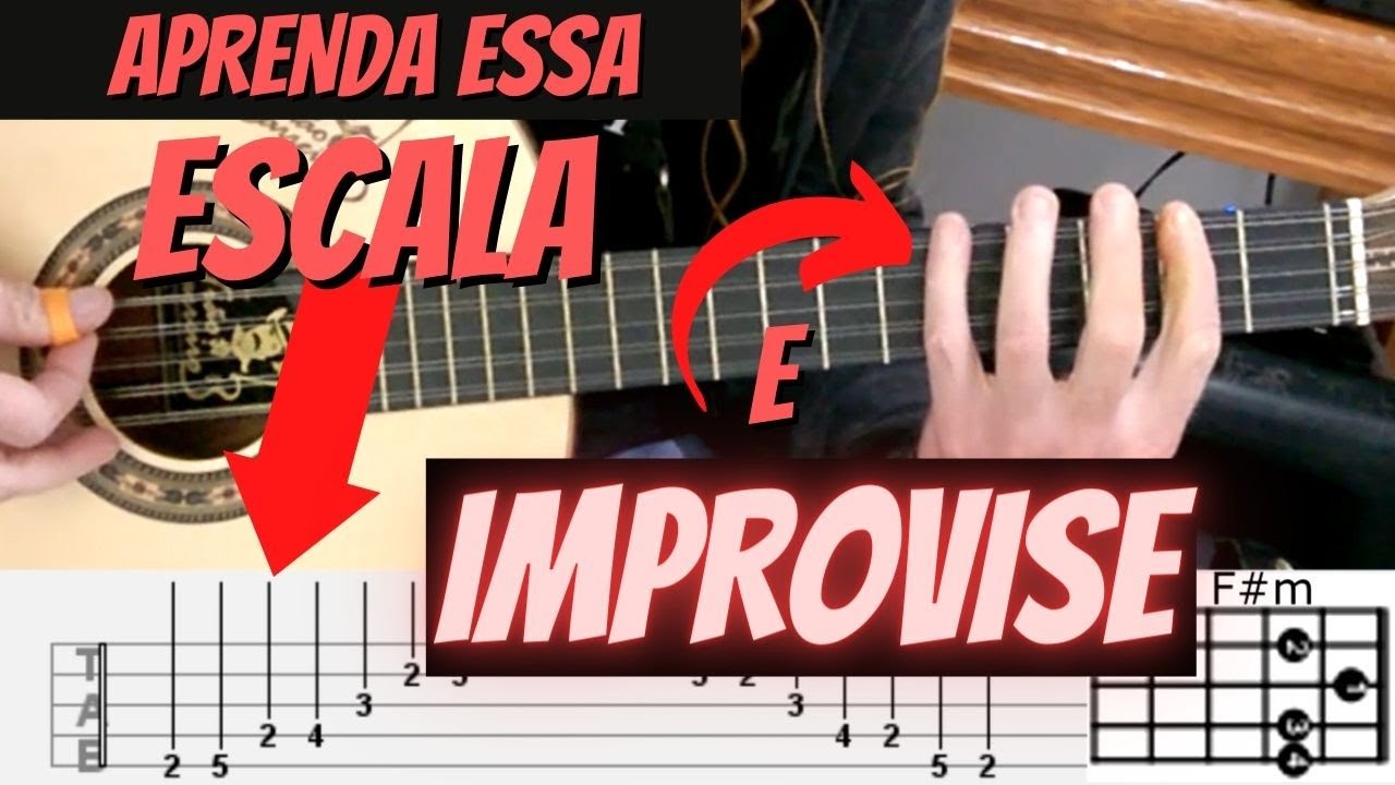 Aprenda Essa Escala e Improvise Na viola Caipira