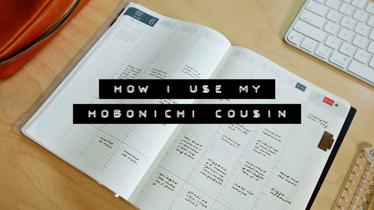 How I'm using my hobonichi cousin ✸ functional planning + task management