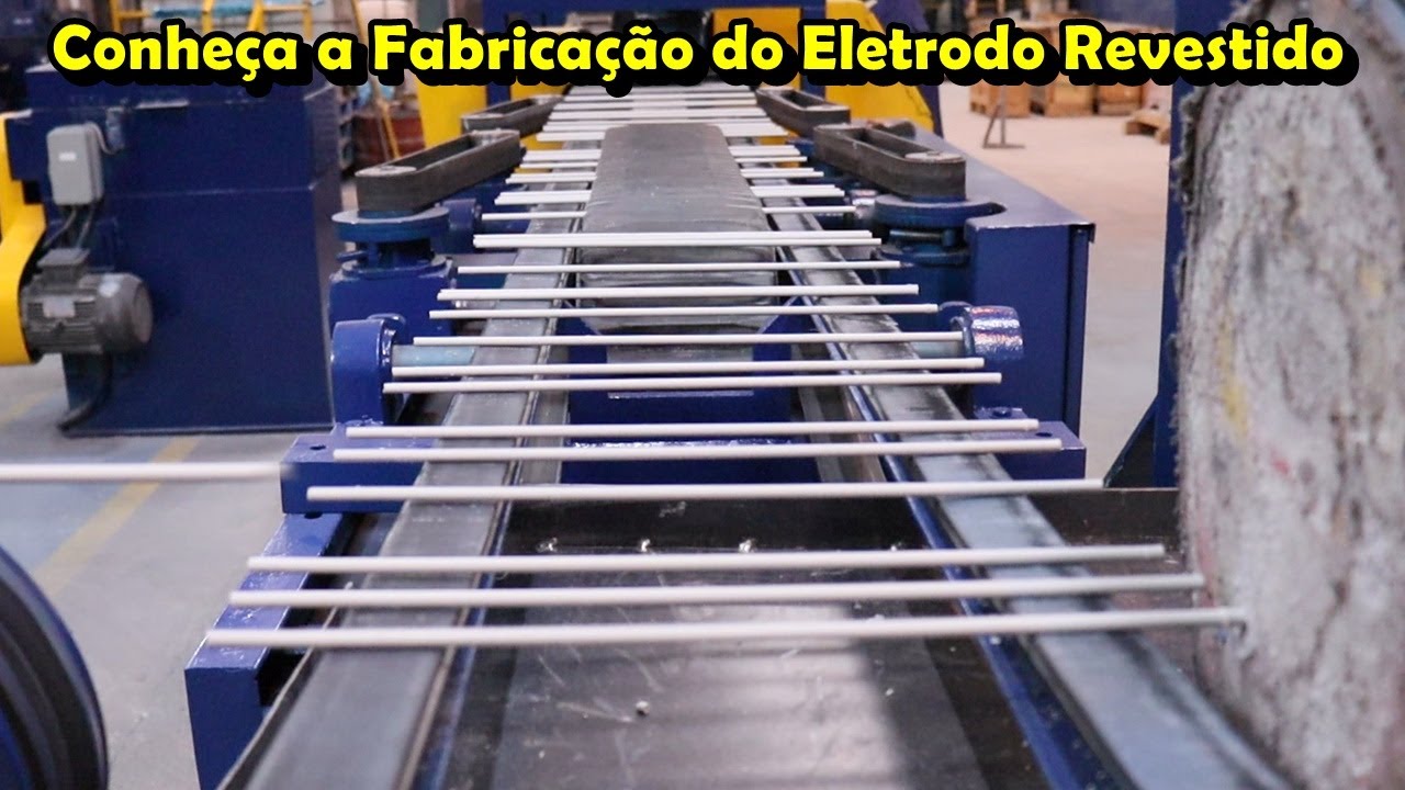 Você Sabe Como é Fabricado o Eletrodo Revestido???