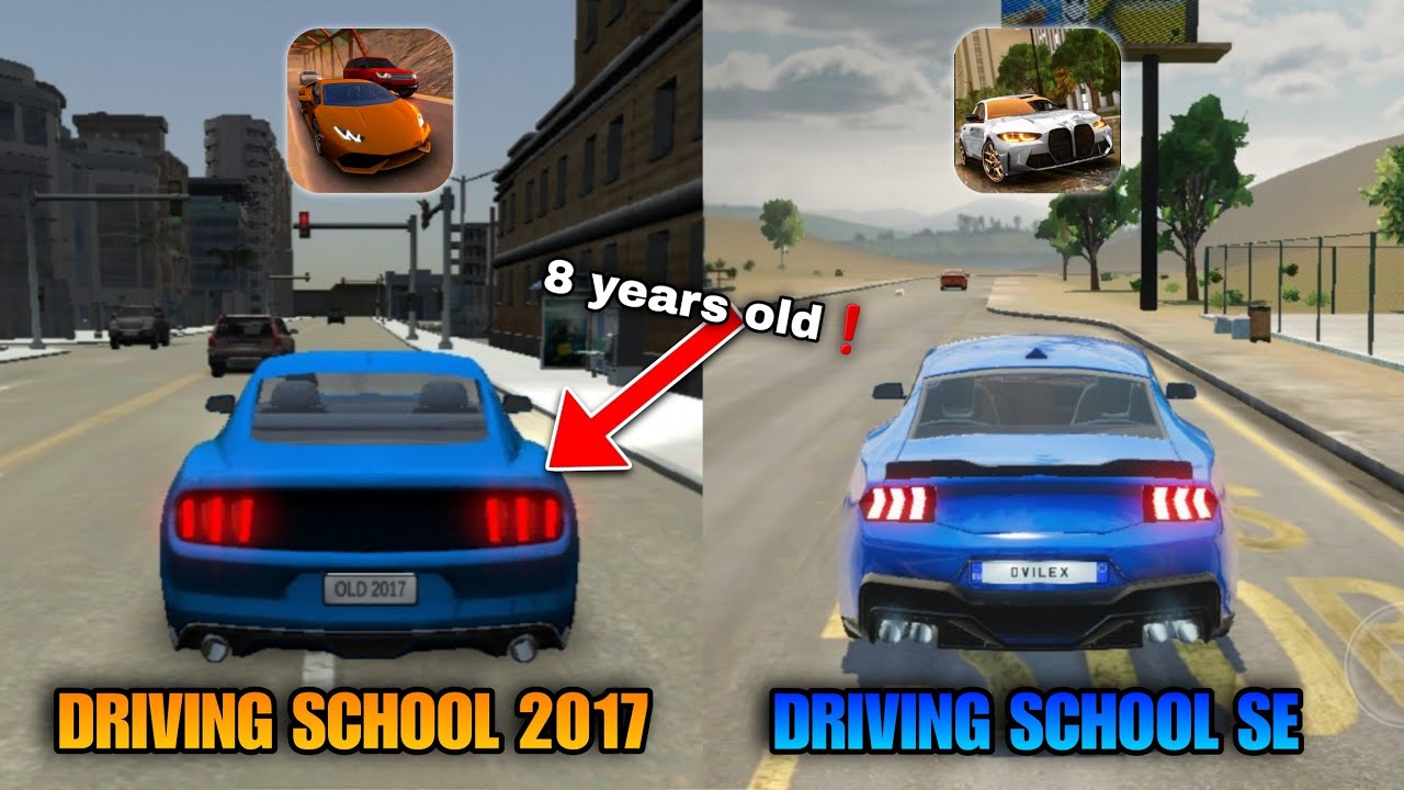 Driving School 2017 VS Driving School Sim Evo | Old vs New Comparison (Cars, Sounds, Maps & More)
