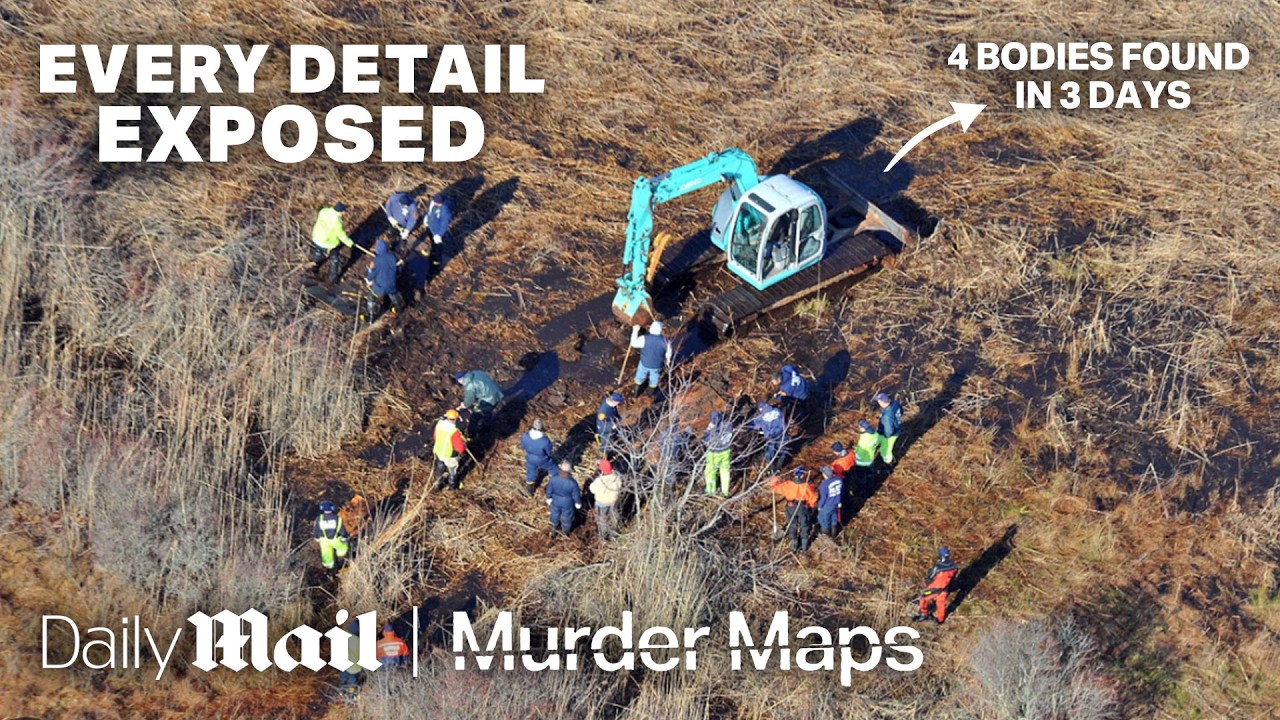 Solving the Gilgo Beach Mystery with Murder Math, Part 1 | Murder Maps | Daily Mail