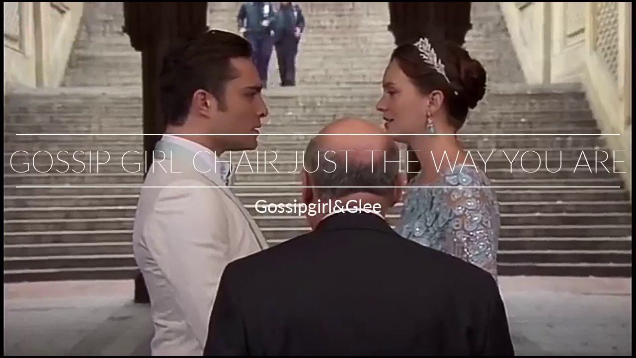 Gossip Girl Chair Just the way you are