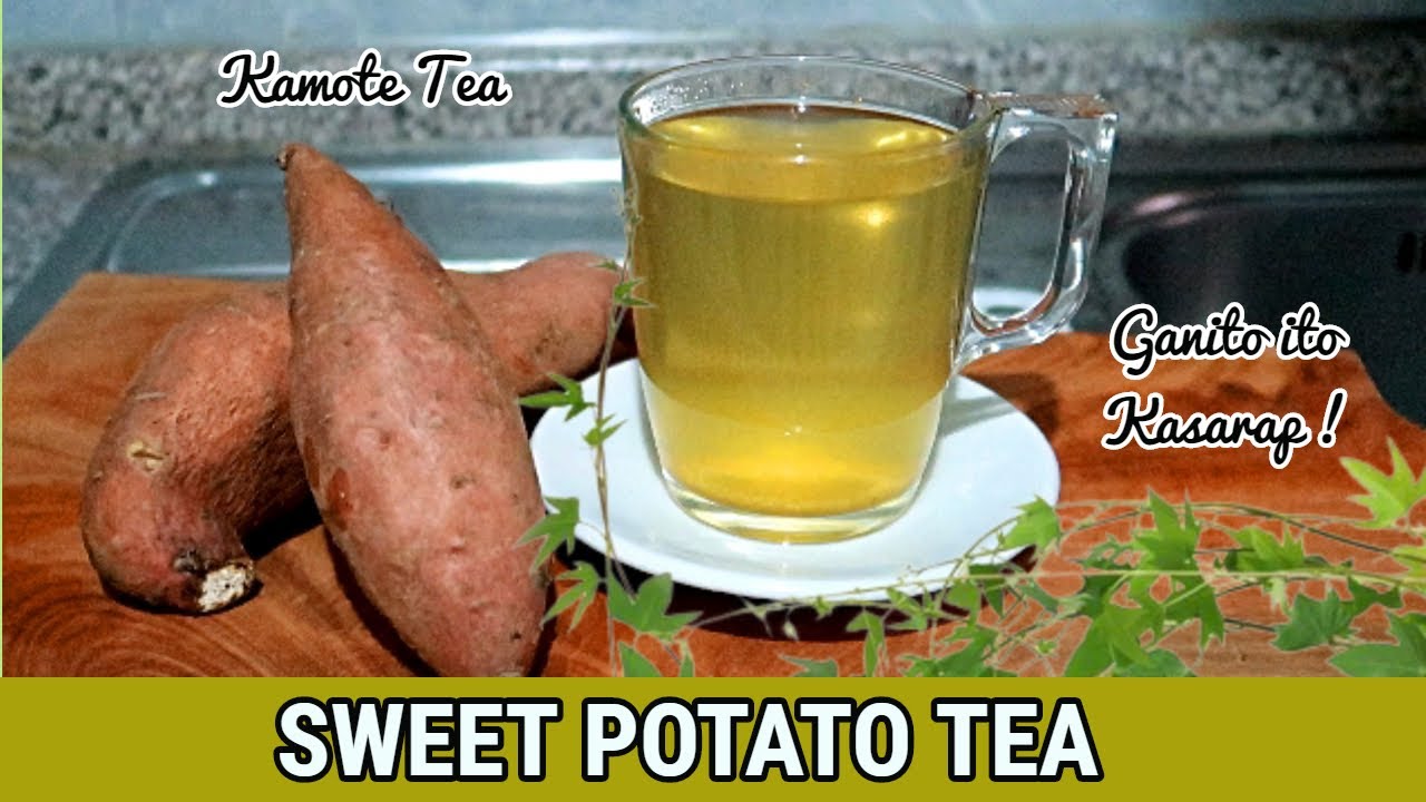 🍠How to Make  SWEET POTATO TEA / Delicious and Nutritious / TeaTime