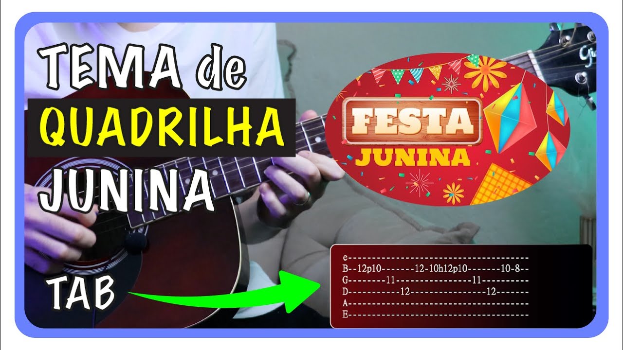 COMO TOCAR M&uacute;sica de FESTA JUNINA (Festa Na Ro&ccedil;a - Mario Zan) NO VIOL&Atilde;O | TAB