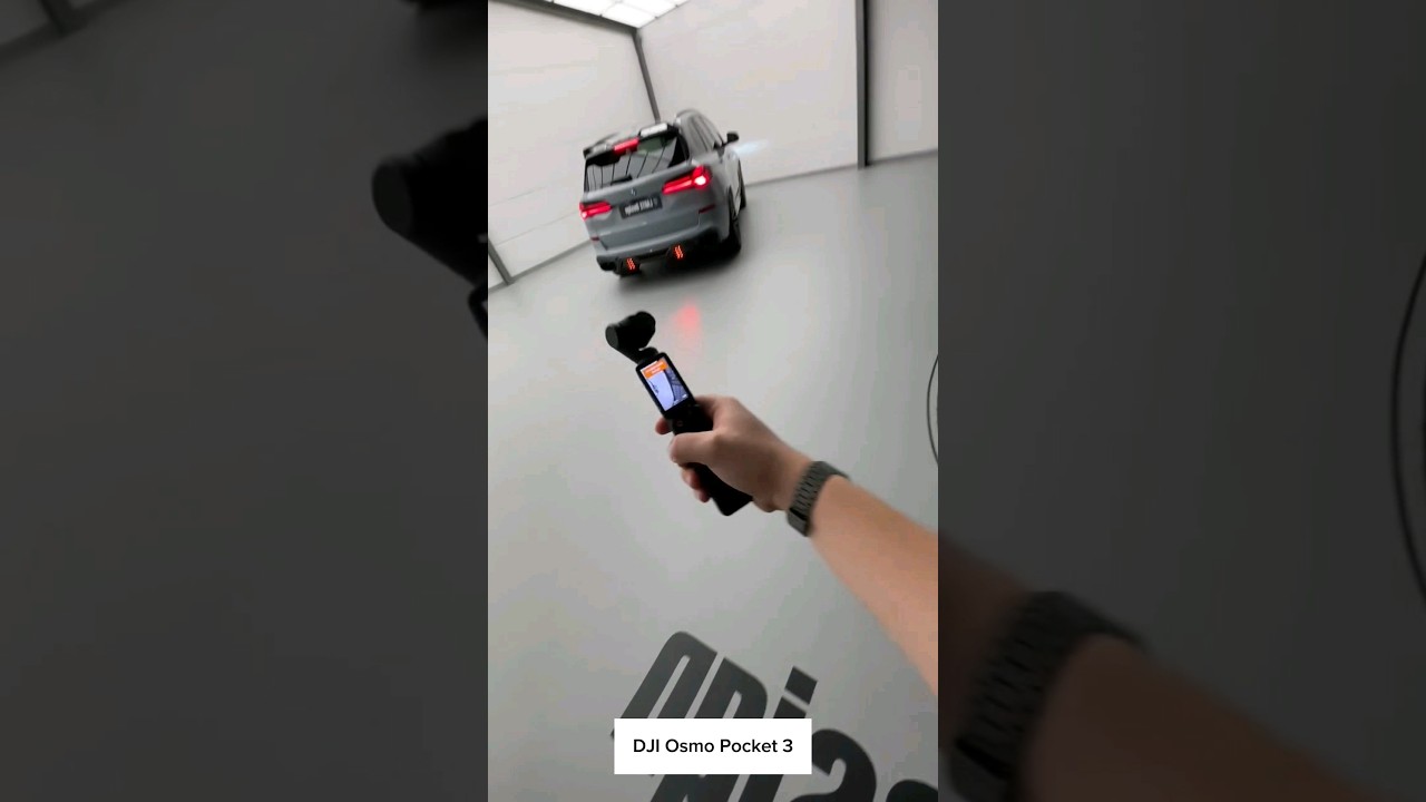 DJI osmo pocket 3 with BMW car #dji #bmw #photography #photographer #djiosmopocket #shorts