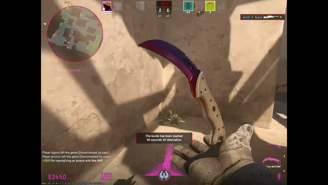 my team SURRENDERED after I ACED :(