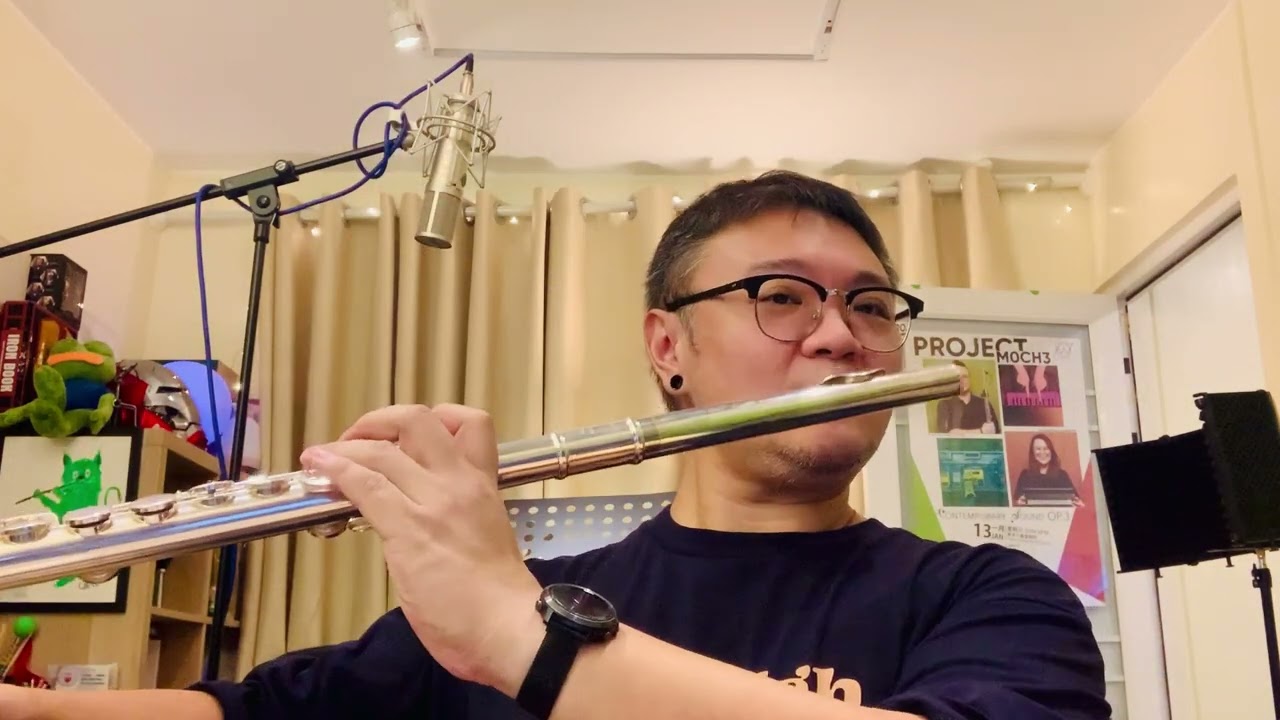 Moyse Tone Development Through Interpretation No. 1 on Alto Flute