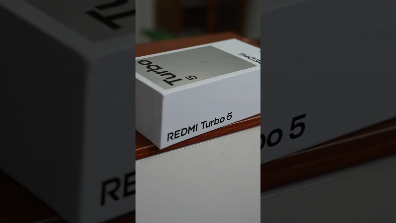 Redmi Turbo 5 Unboxing