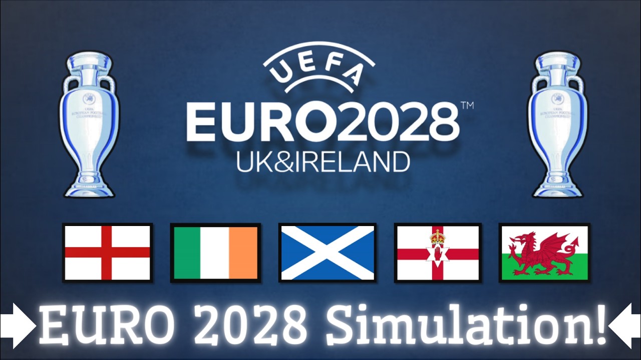 Euro 2028 [UK and Ireland] Realistic Simulation! 🏆