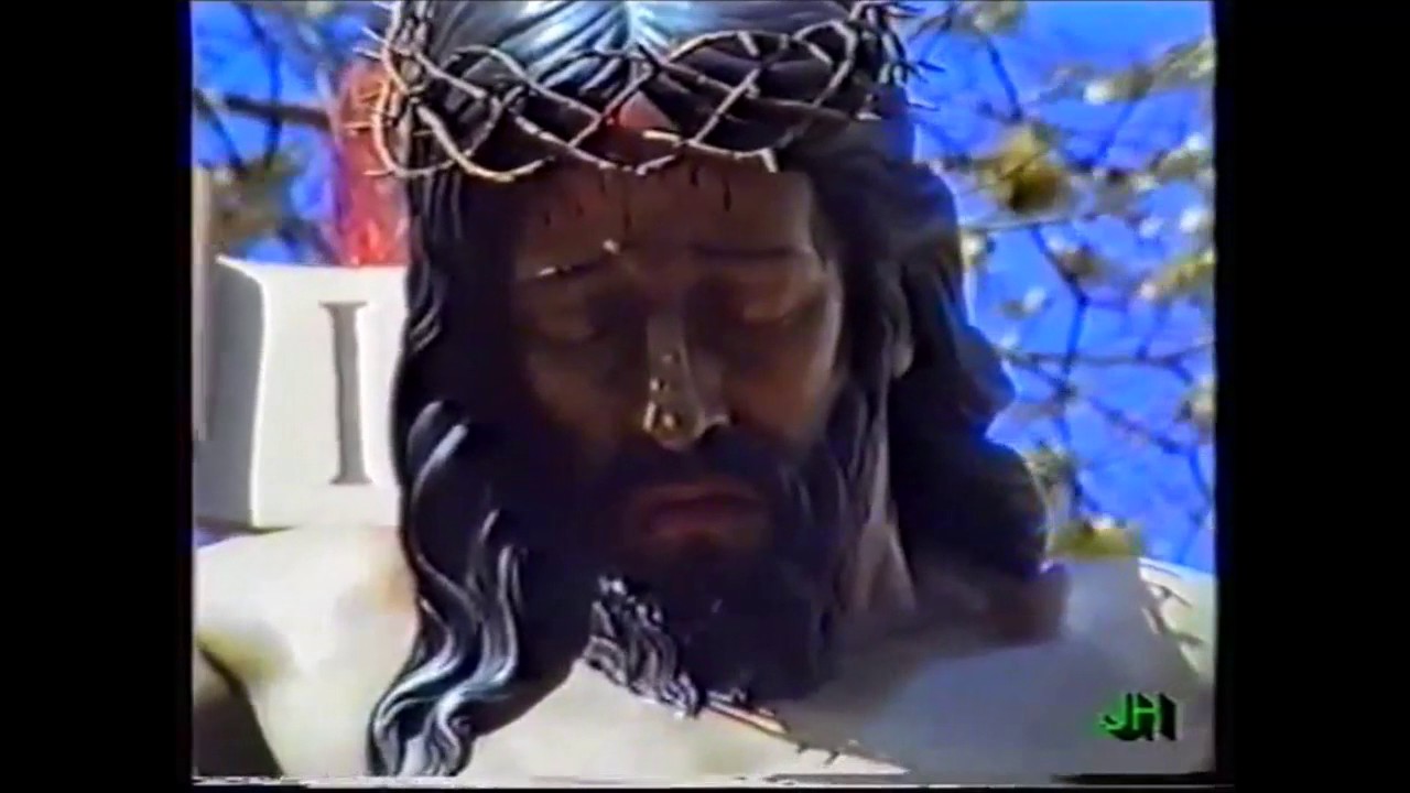 Procesión en el Calvario, Viernes Santo Cuenca años 90