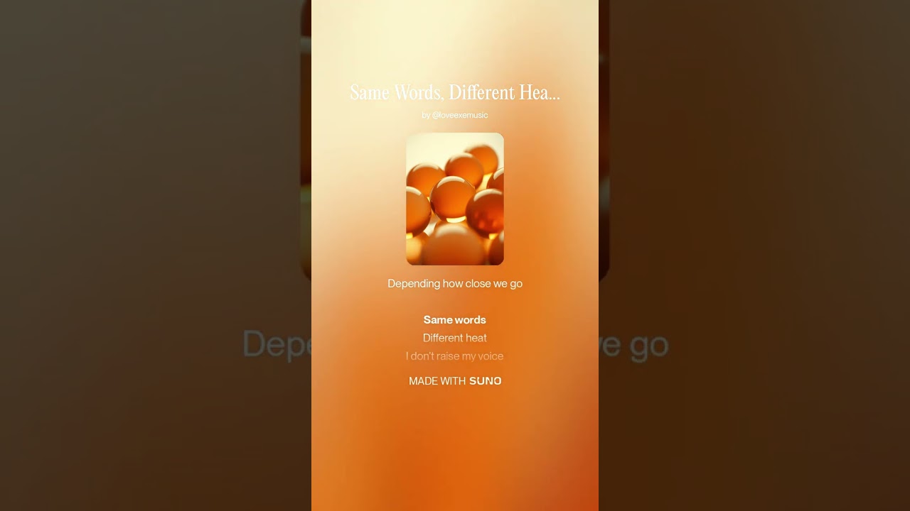 Same Words, Different Heat – Love.exe