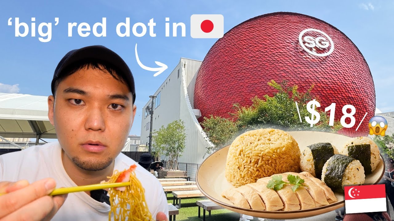 I Tested ALL Singaporean Food at Osaka Expo (honest thoughts)
