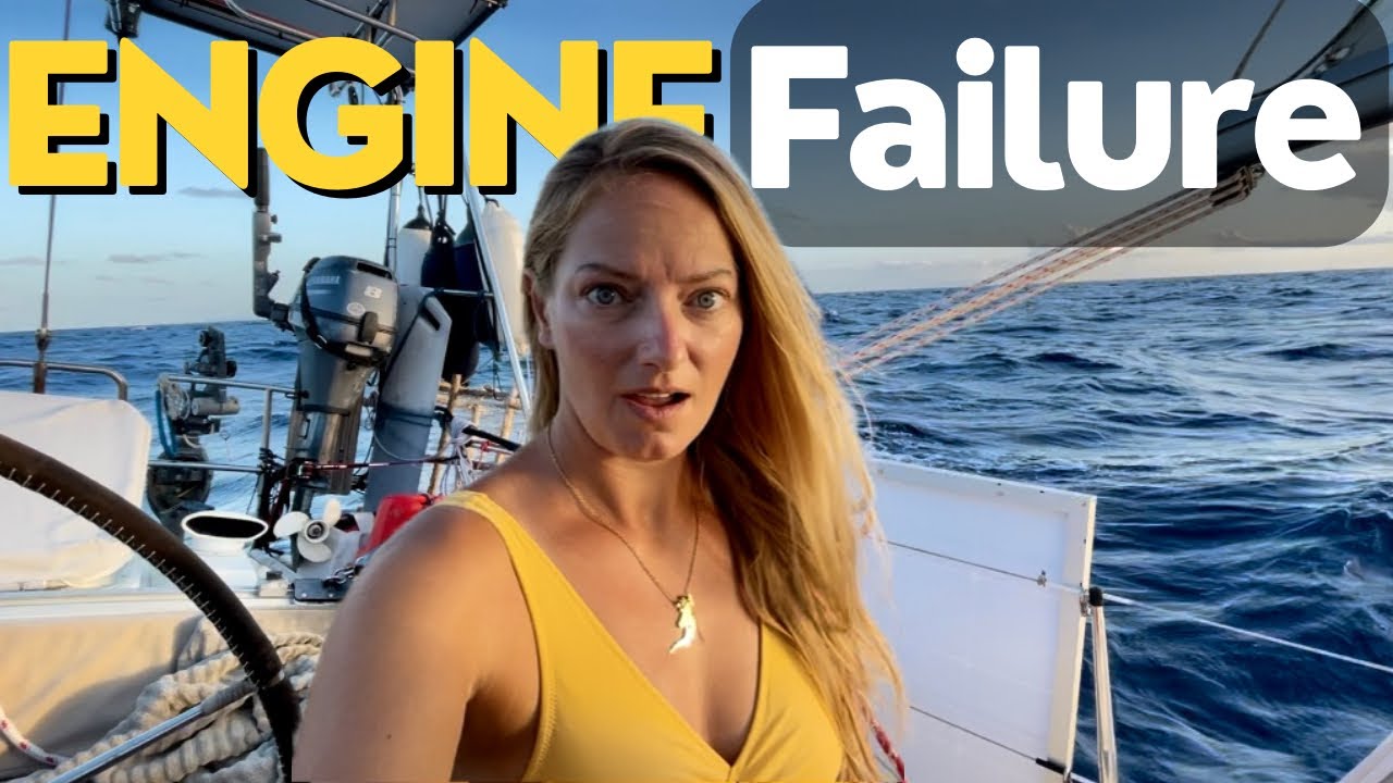 ⛵️NO ENGINE? No Problem! WORST Timing😳 | Sailing Joco | Hallberg Rassy 352