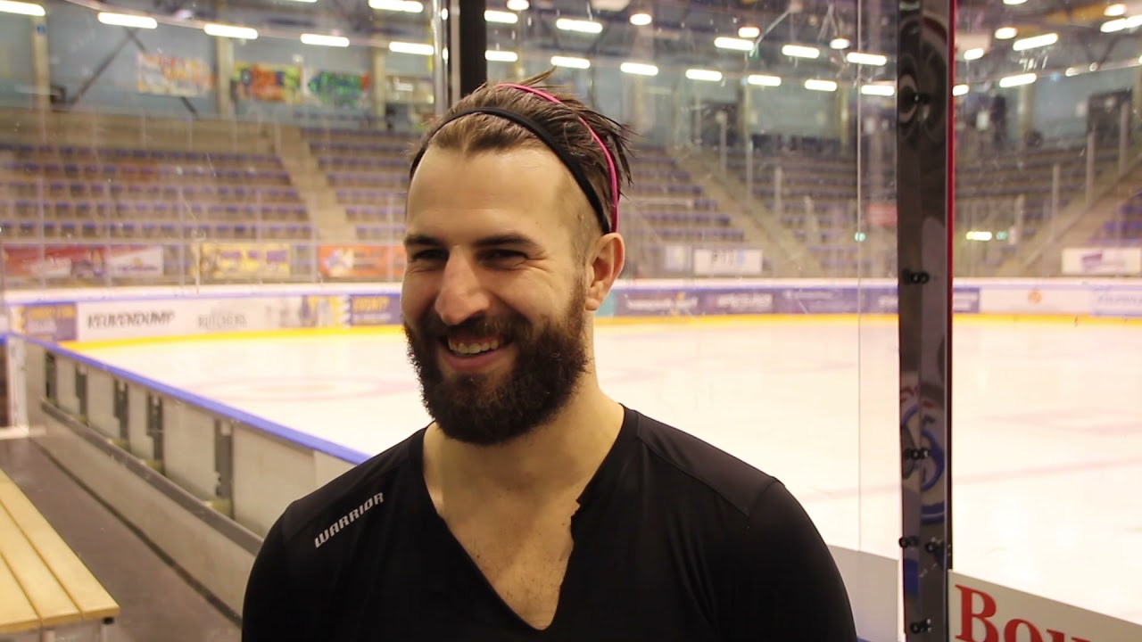 INTERVIEW: Kyle Beach TecArt Black Dragons postgame vs Tilburg Trappers