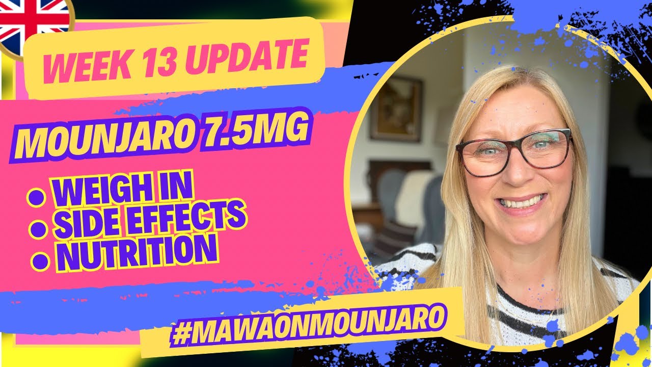 WEEK 13 UPDATE: weigh in results, nutrition, side effects. 30+lbs lost #mawaonmounjaro
