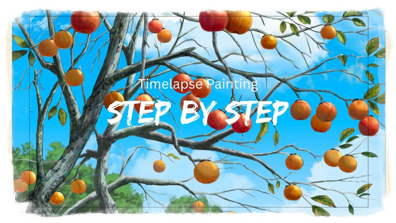 🔴 Drawing Complicated Tree in Clip Studio Paint | Timelapse