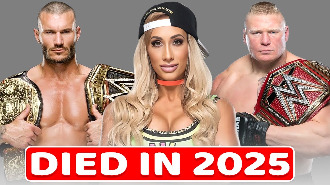 10 WWE Wrestlers Who Died in 2025 || Randy Orton || Brock Lesnar || Carmella