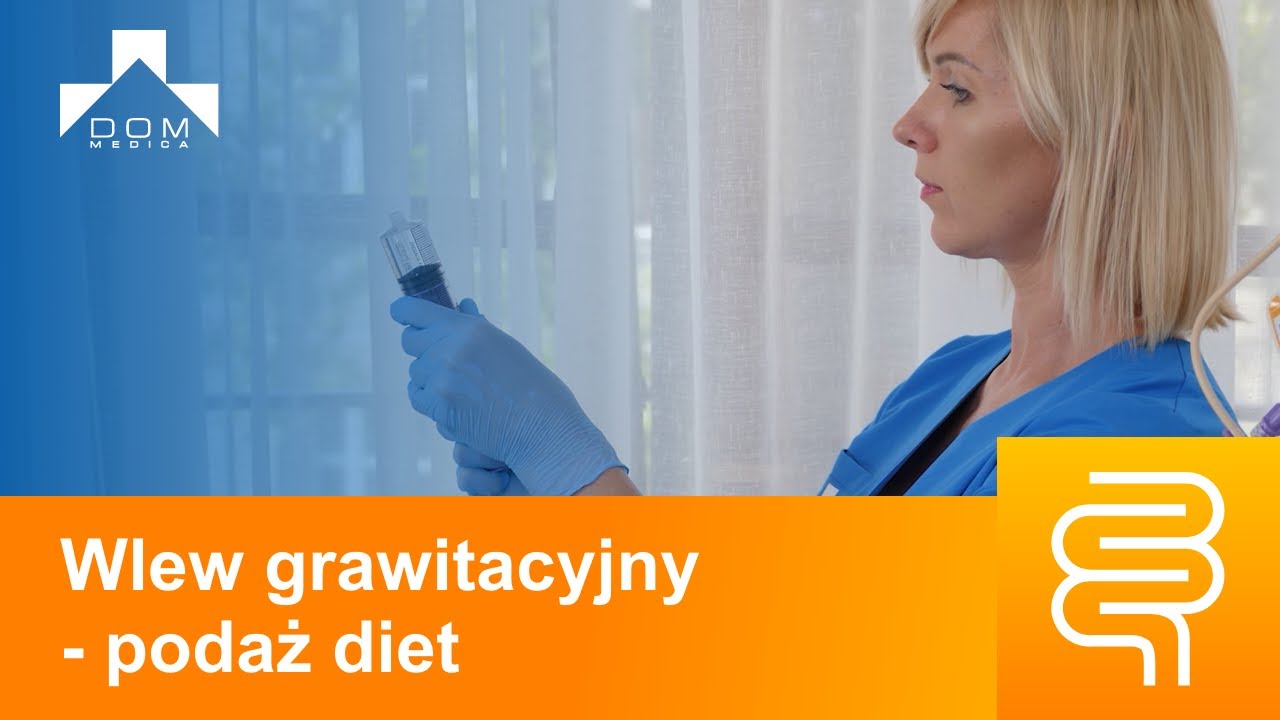 Żywienie dojelitowe - zestaw grawitacyjny