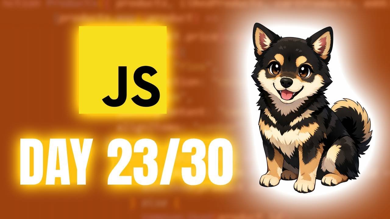 30 Days Of JavaScript Day 23/30 (Polishing My JavaScript Skills)