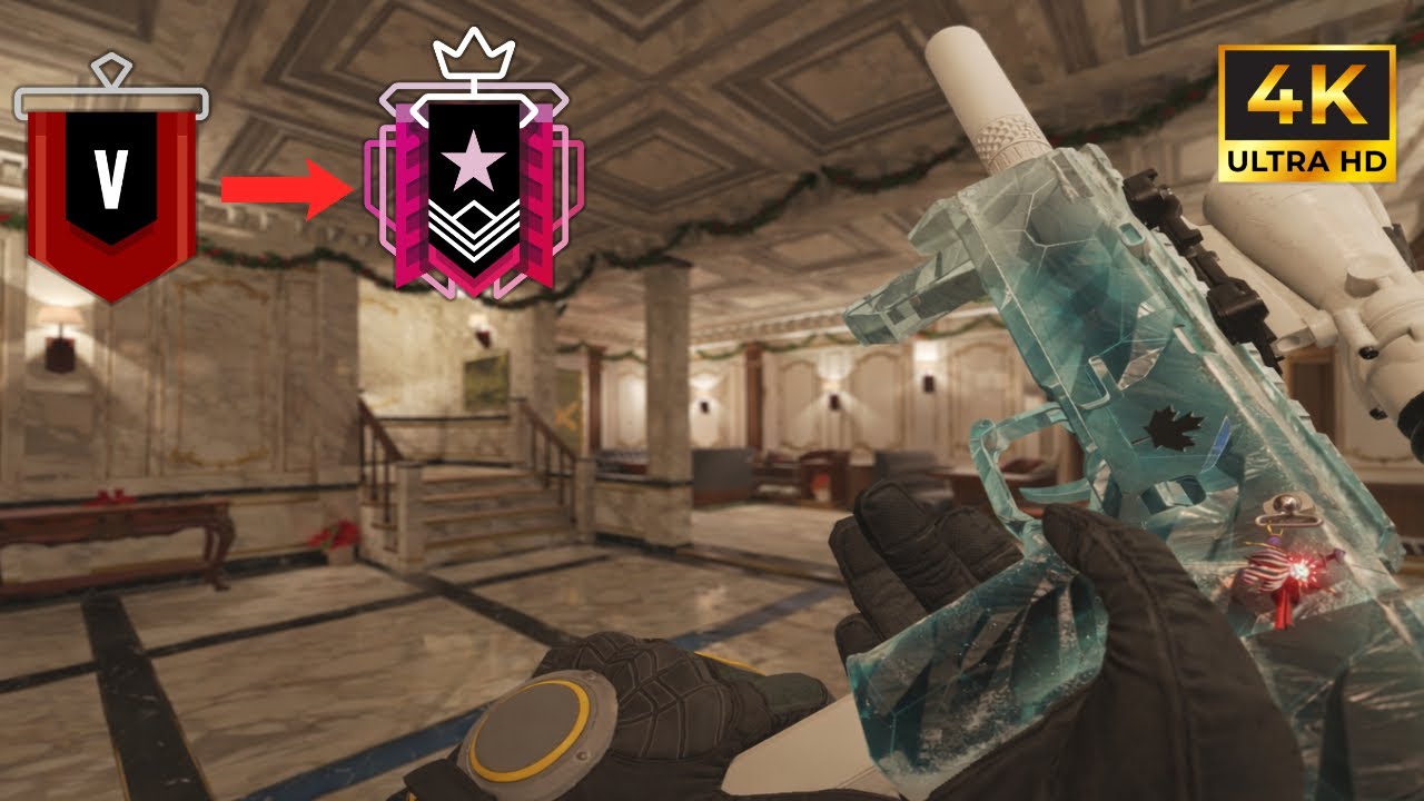 Solo Queue to Champion - Rainbow Six Siege Console (No Commentary)