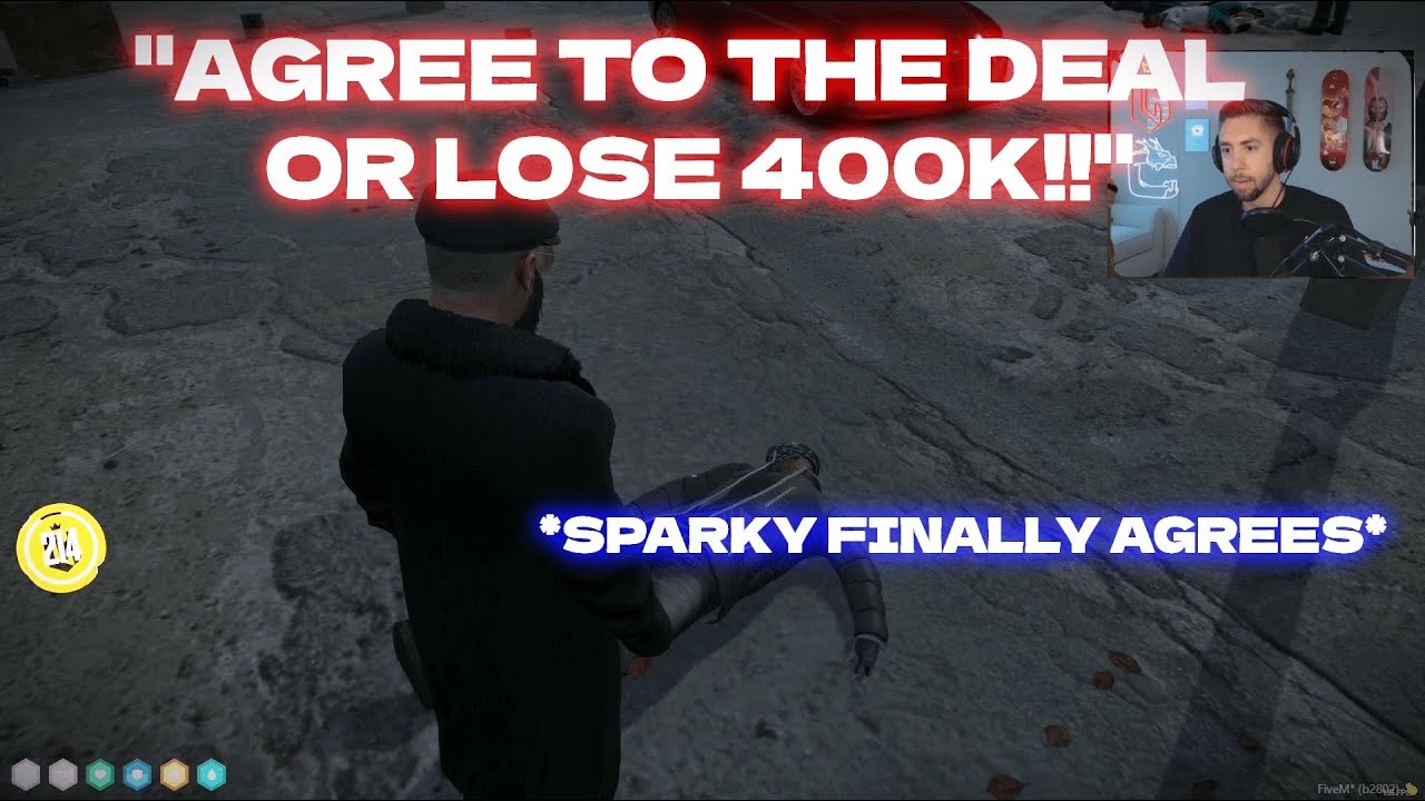 Sparky FINALLY Agrees To Mr.K's Deal And Gives The Guns Back...| NoPixel 4.0