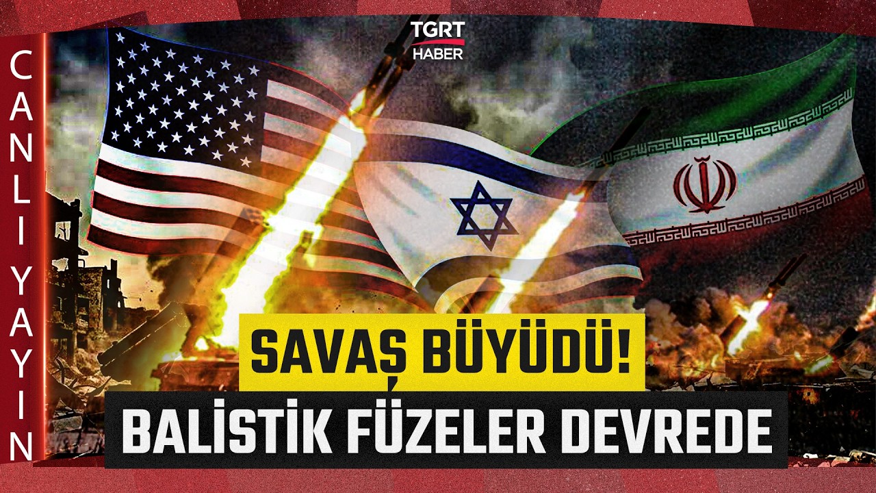 #CANLI | İran'dan İntikam Saldırısı! Hamaney'in &Ouml;l&uuml;m&uuml; Sonrası Fettah-2 Hipersonik F&uuml;zeler Ateşlendi