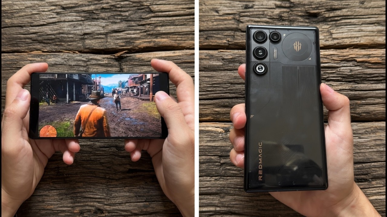 Meu Primeiro Celular Gamer Roda até jogo de PC - REDMAGIC 11 Air