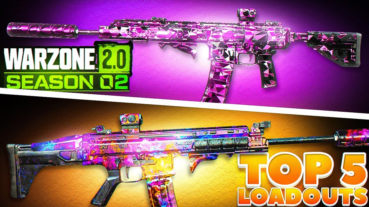 TOP 5 *META* ASSAULT RIFLE LOADOUTS in WARZONE 2! 😍 (Warzone Best Loadouts) - MW2