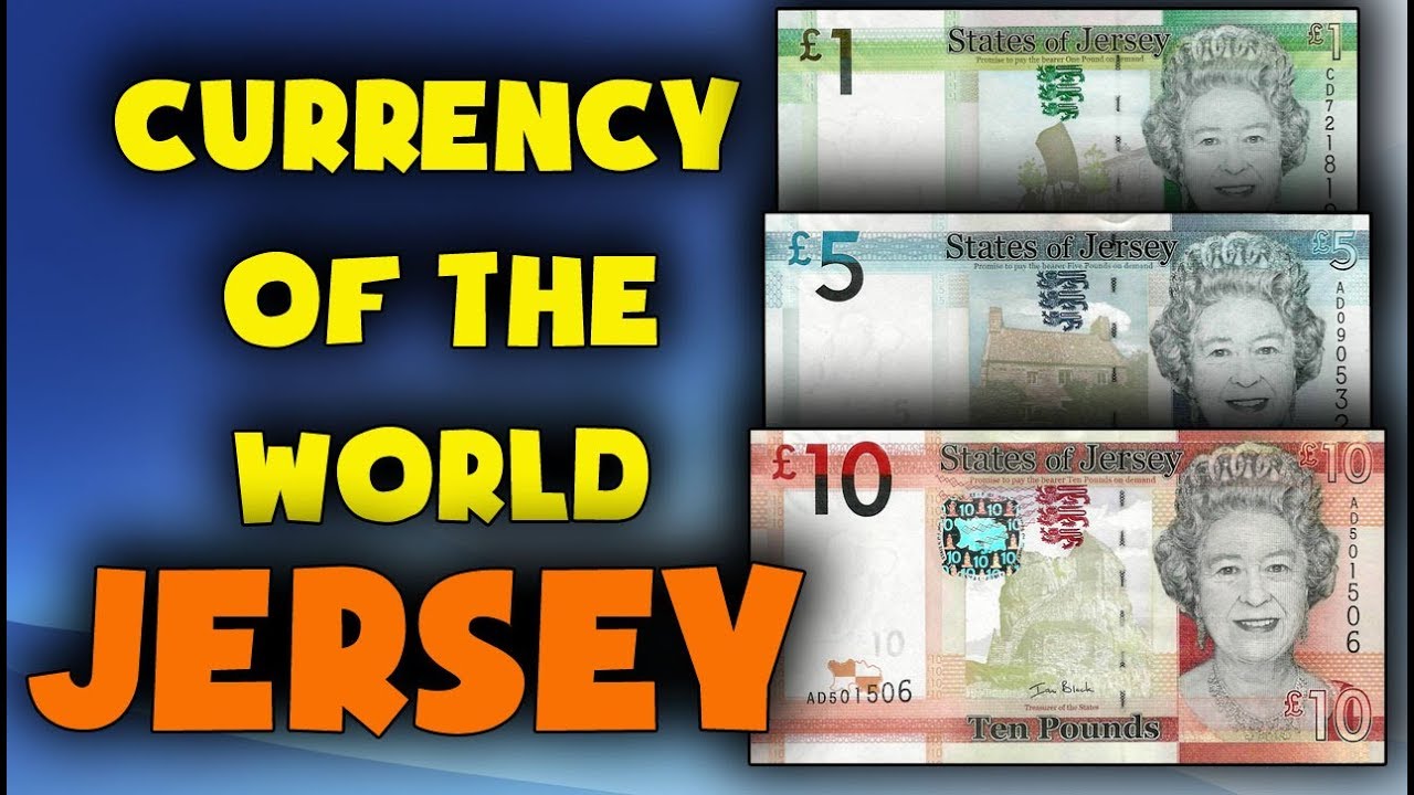 Currency of the world - Jersey. Jersey pound. Exchange rates Jersey.  Jersey banknotes
